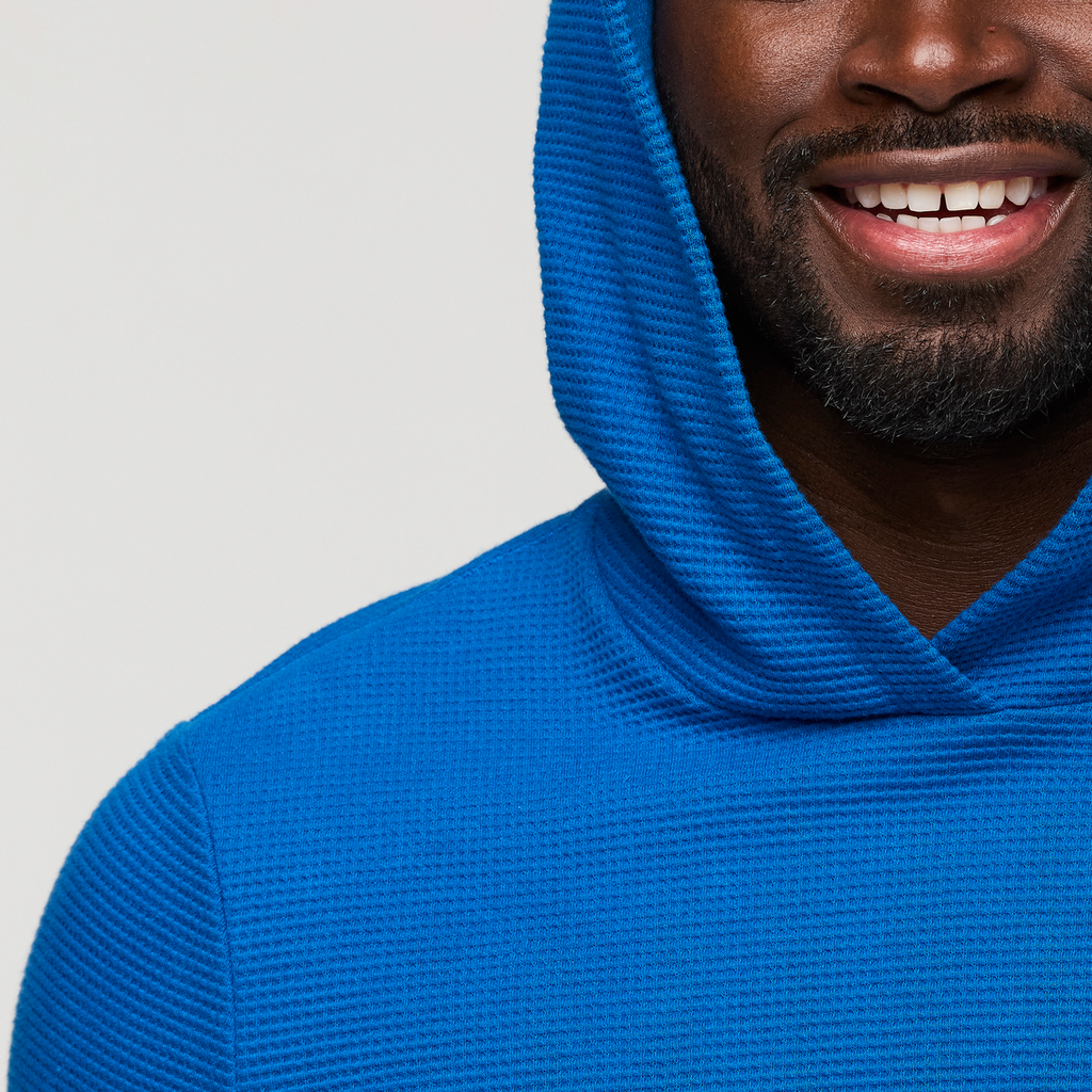 Atajo Long-Sleeve Waffle Hoodie Men's | Comfortable Everyday Layer