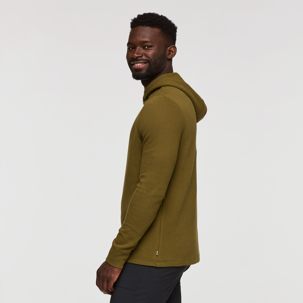 Atajo Long-Sleeve Waffle Hoodie Men's | Comfortable Everyday Layer