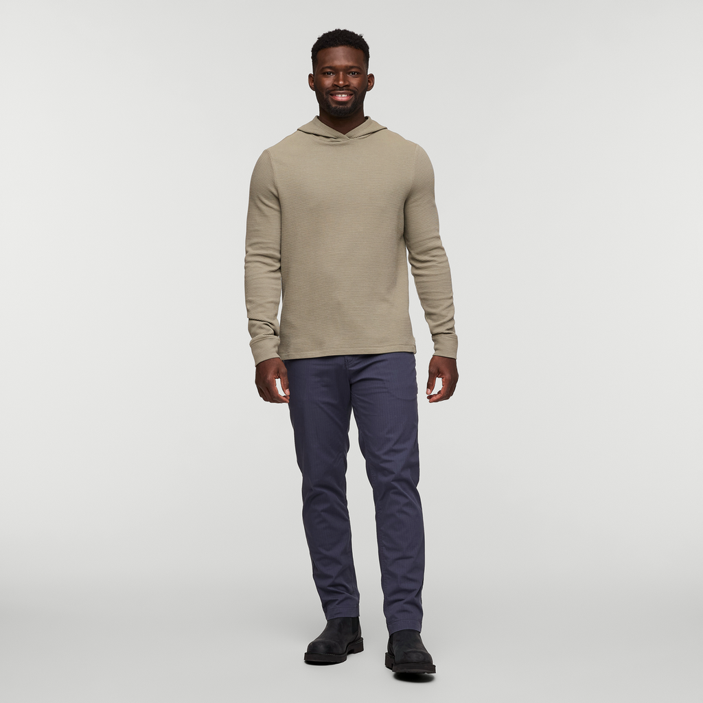 Atajo Long-Sleeve Waffle Hoodie Men's | Comfortable Everyday Layer