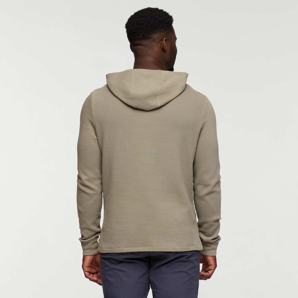 Atajo Long-Sleeve Waffle Hoodie Men's | Comfortable Everyday Layer