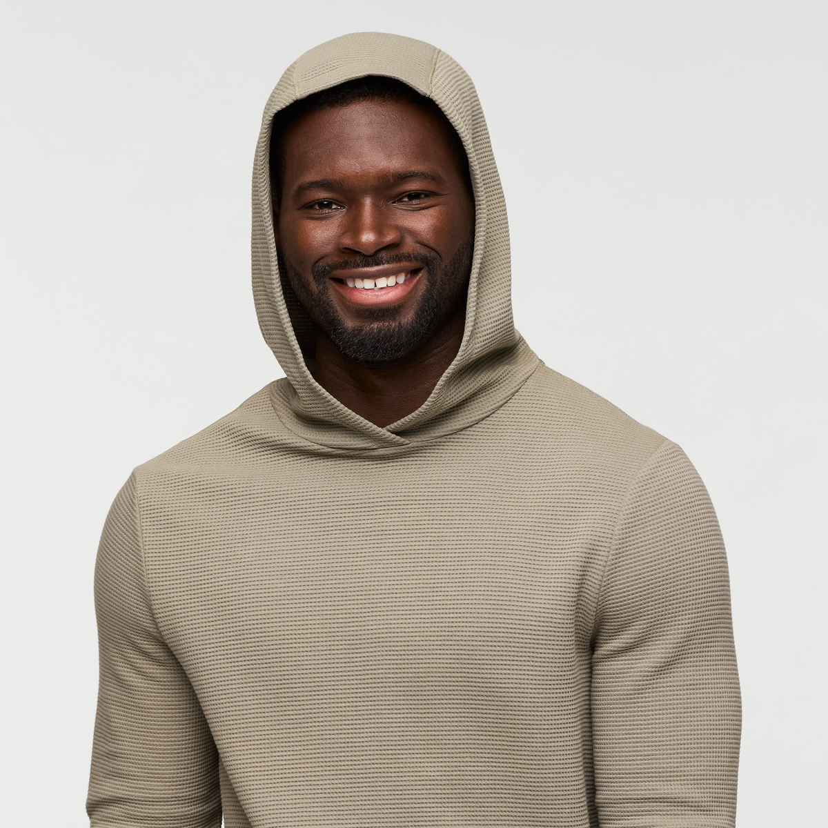 Atajo Long-Sleeve Waffle Hoodie Men's | Comfortable Everyday Layer