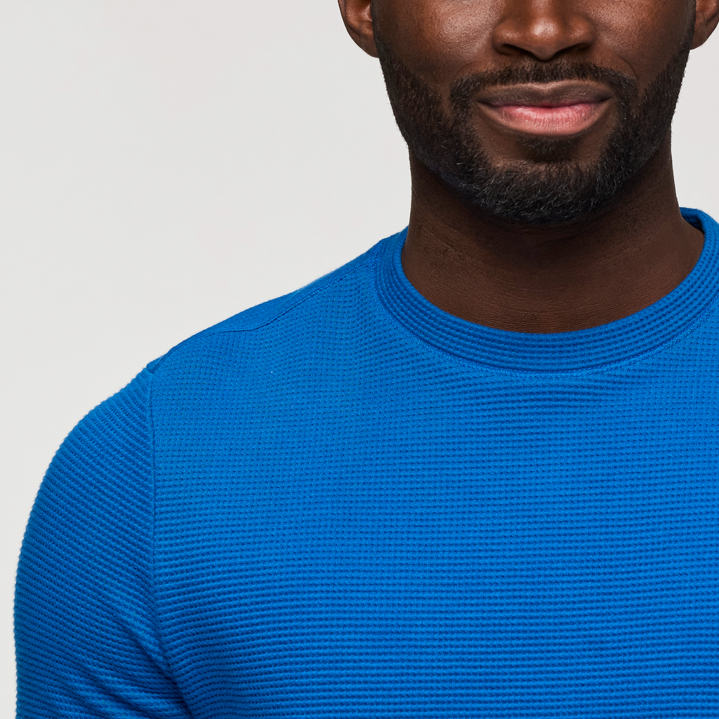 Atajo Long-Sleeve Waffle Shirt Men's | Comfortable Outdoor Top