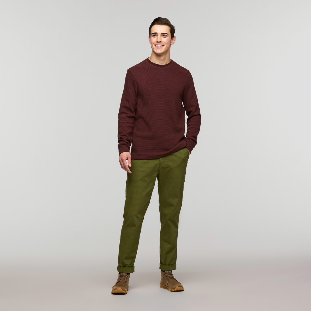 Atajo Long-Sleeve Waffle Shirt Men's | Comfortable Outdoor Top