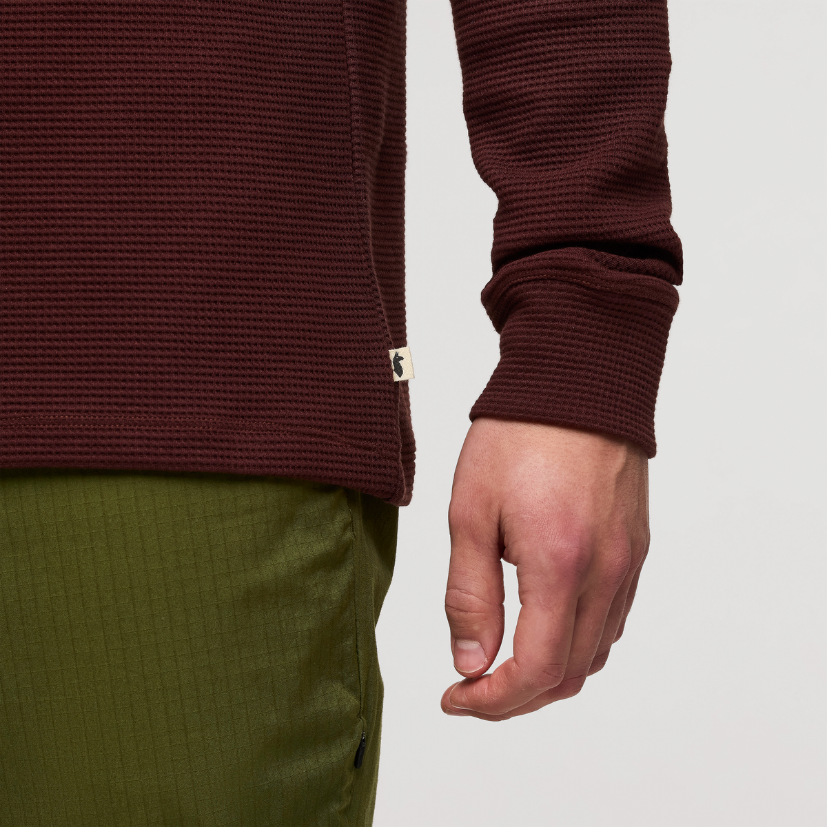 Atajo Long-Sleeve Waffle Shirt Men's | Comfortable Outdoor Top