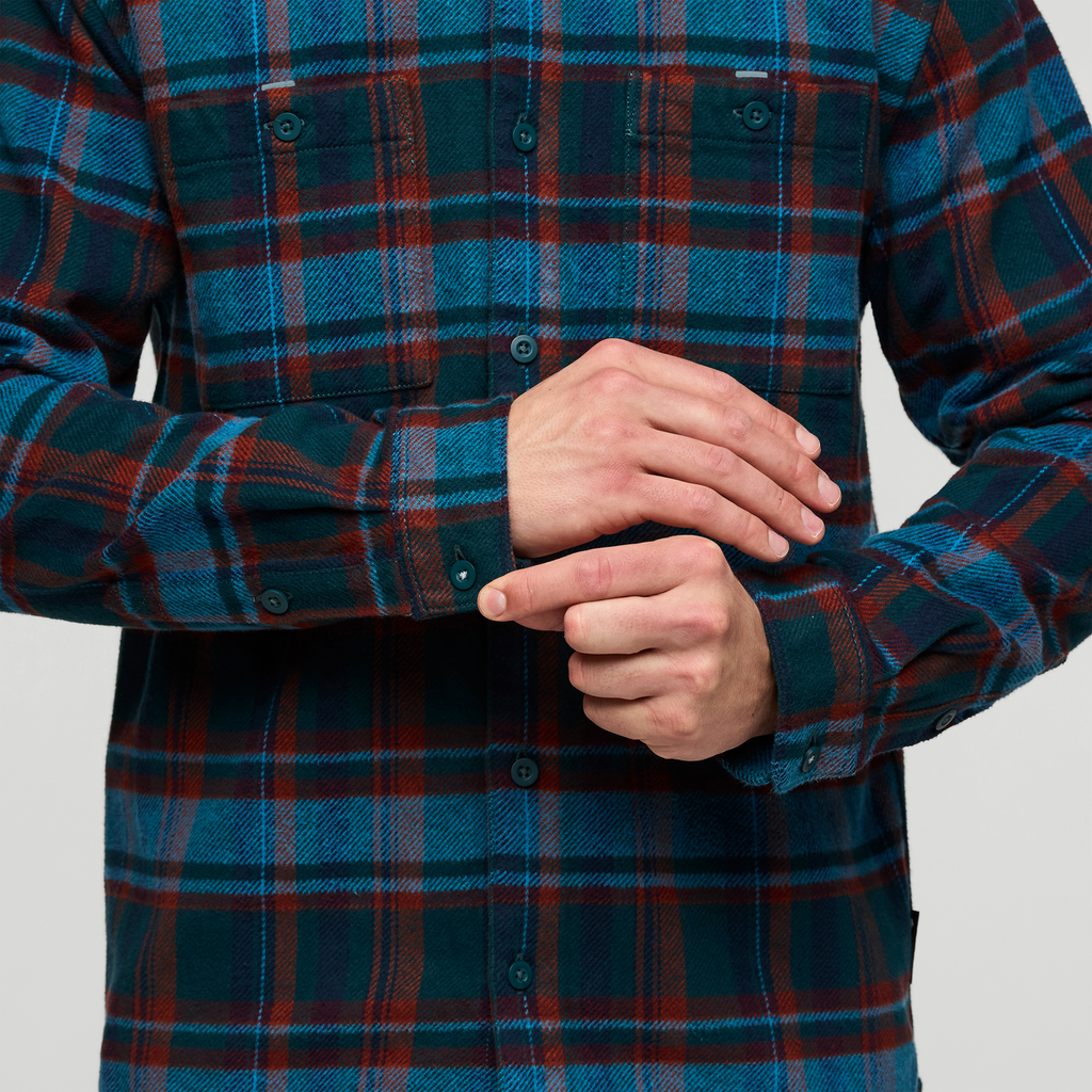 Mero Organic Flannel Shirt Men's | Comfortable Outdoor Top