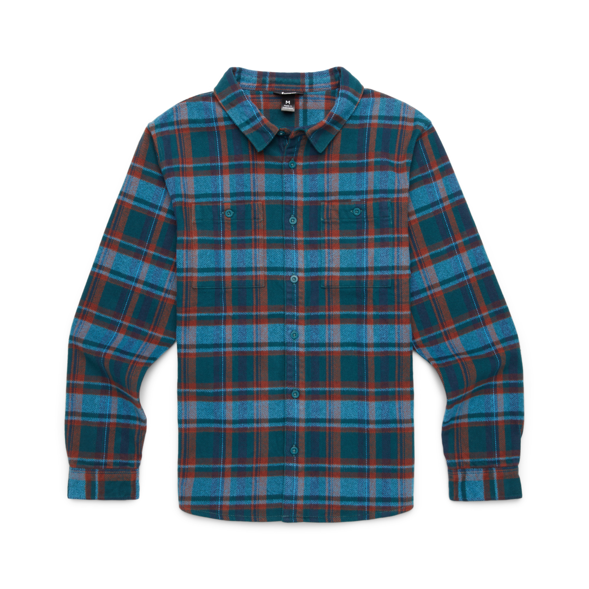 Mero Organic Flannel Shirt Men's | Comfortable Outdoor Top