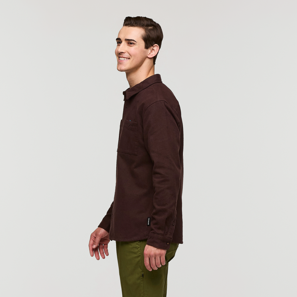 Mero Organic Flannel Shirt Men's | Comfortable Outdoor Top