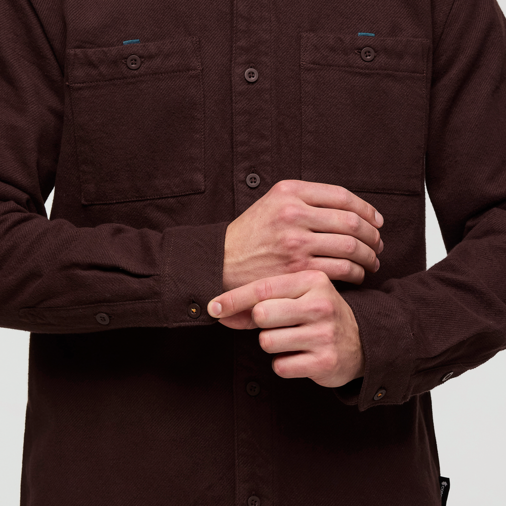 Mero Organic Flannel Shirt Men's | Comfortable Outdoor Top