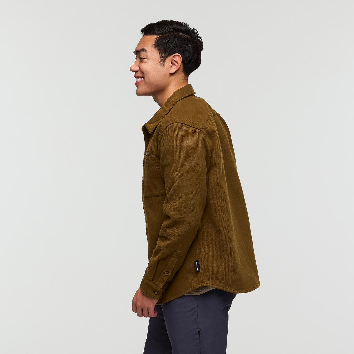 Mero Organic Flannel Shirt Men's | Comfortable Outdoor Top