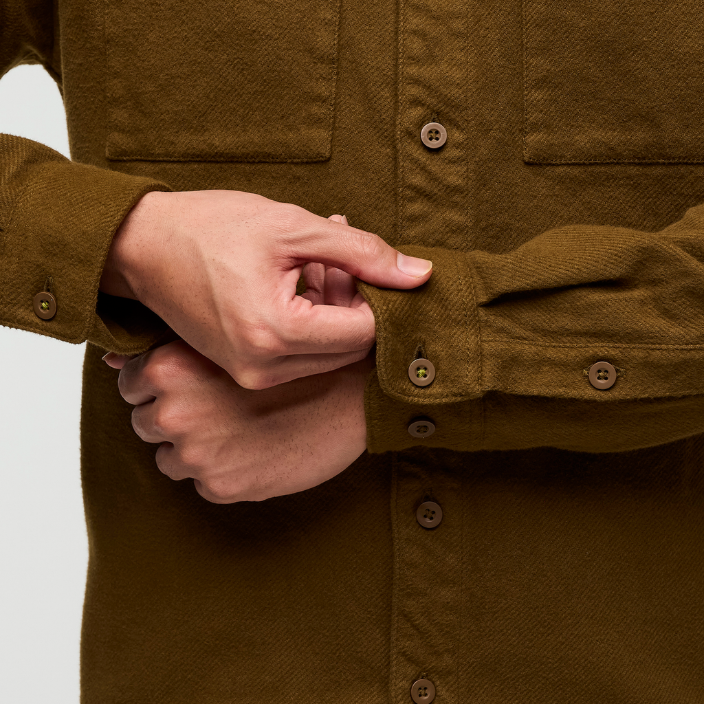 Mero Organic Flannel Shirt Men's | Comfortable Outdoor Top