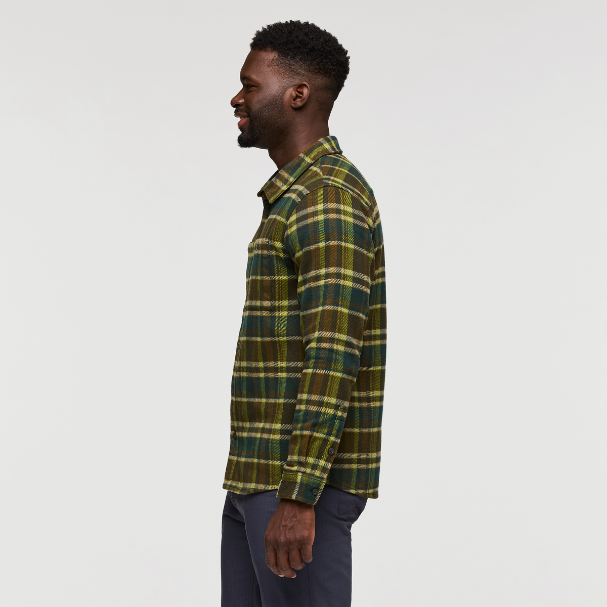 Mero Organic Flannel Shirt Men's | Comfortable Outdoor Top