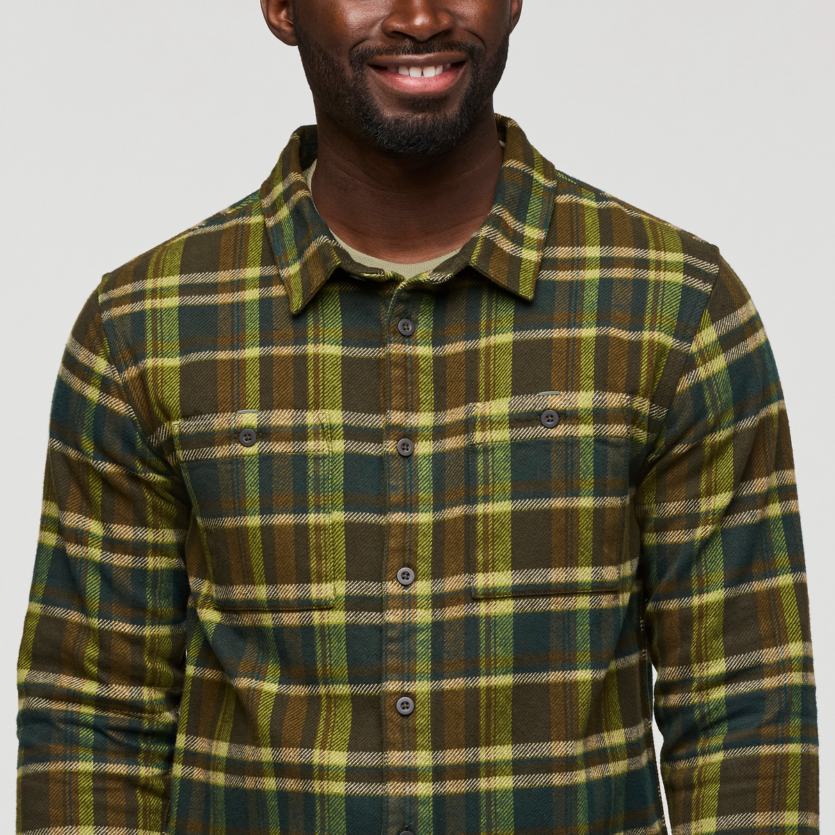 Mero Organic Flannel Shirt Men's | Comfortable Outdoor Top