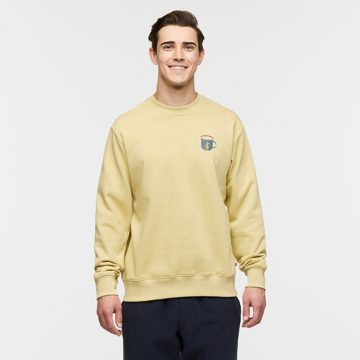 Morning Brew Crew Sweatshirt Men's | Comfortable Everyday Layer