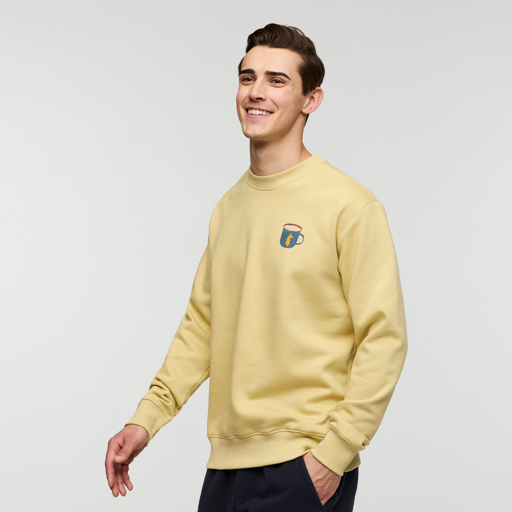 Morning Brew Crew Sweatshirt Men's | Comfortable Everyday Layer