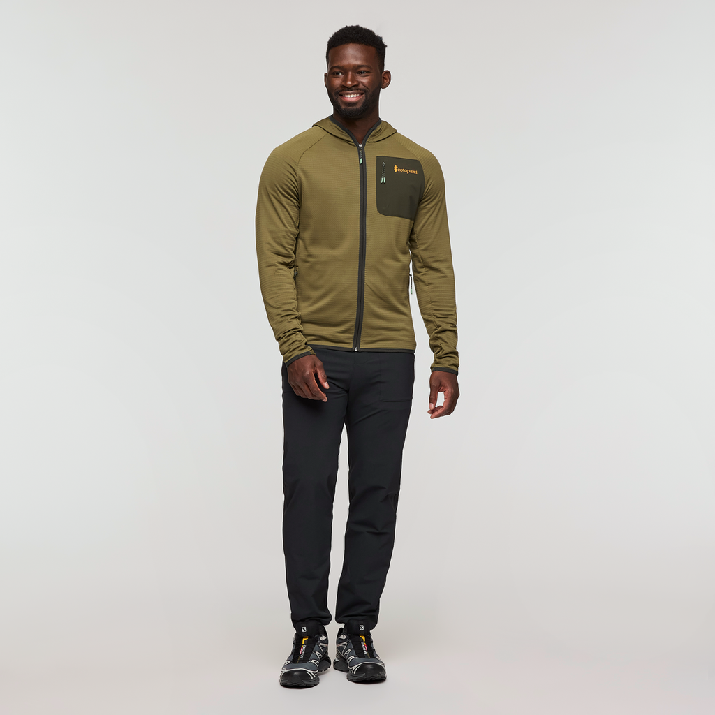 Otero Fleece Full-Zip Hooded Jacket Men's | Cozy Outdoor Layer