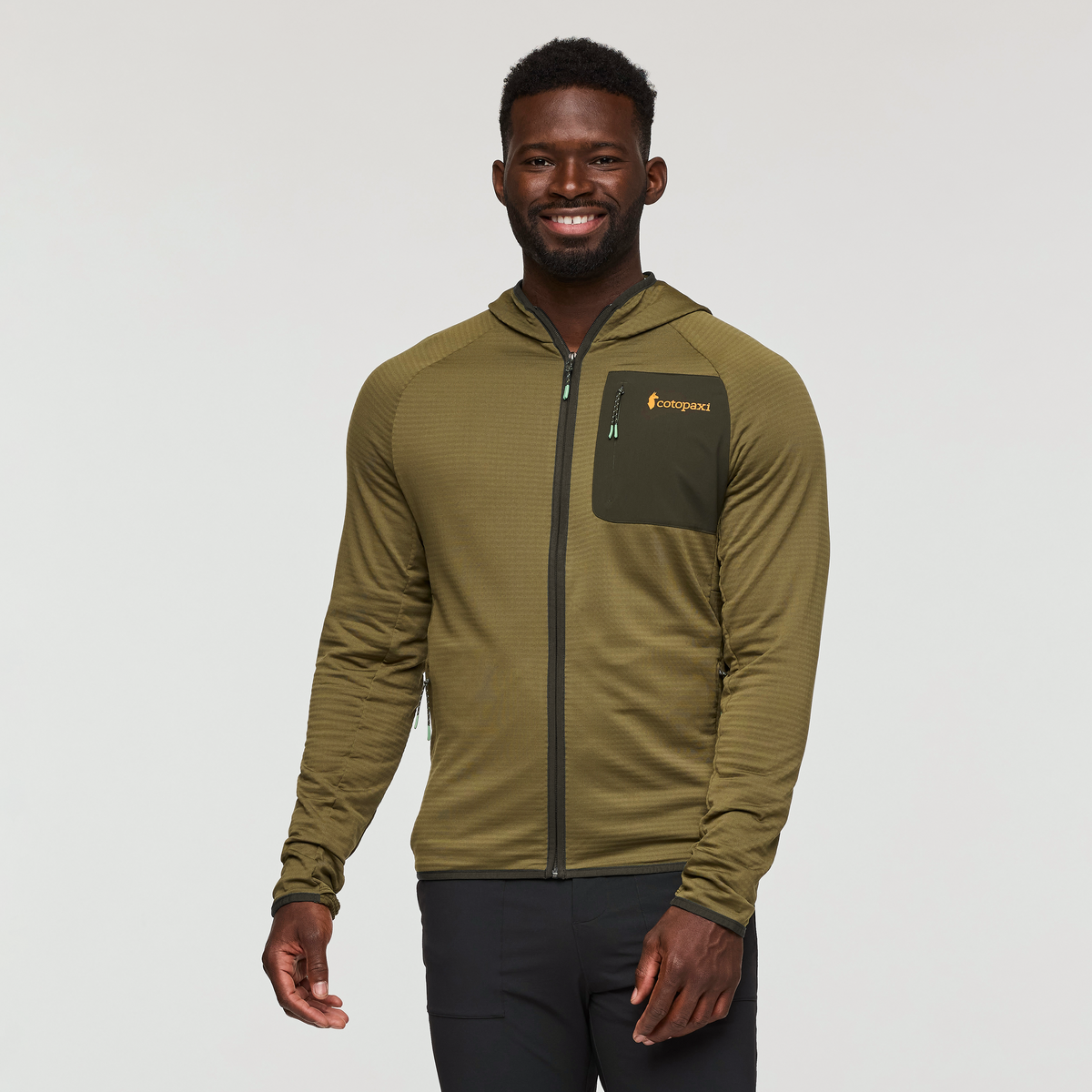 Otero Fleece Full-Zip Hooded Jacket Men's | Cozy Outdoor Layer