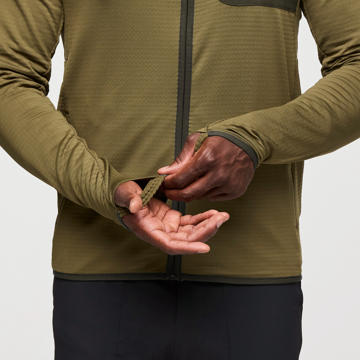 Otero Fleece Full-Zip Hooded Jacket Men's | Cozy Outdoor Layer