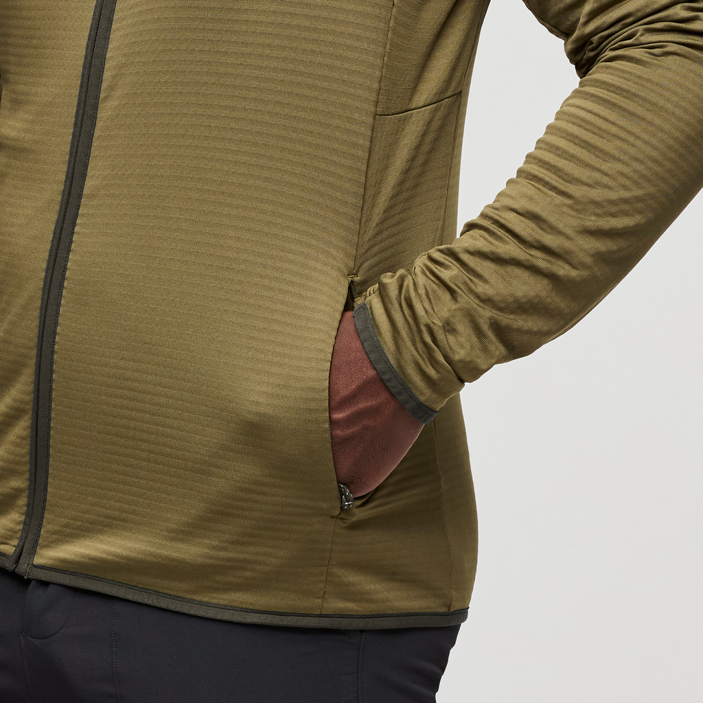 Otero Fleece Full-Zip Hooded Jacket Men's | Cozy Outdoor Layer