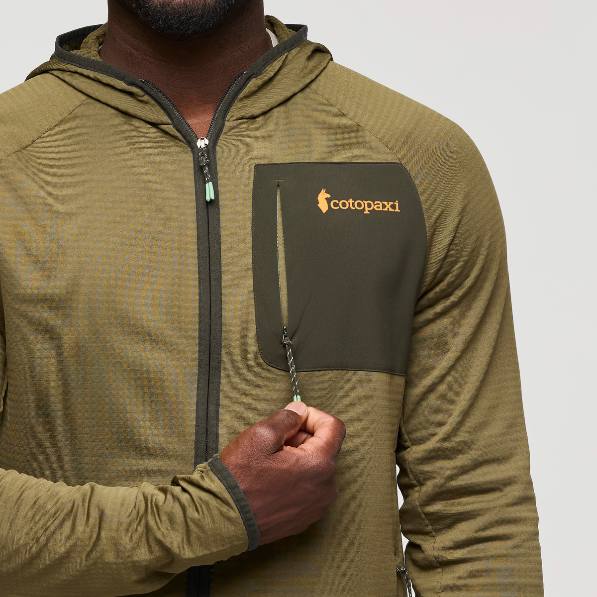 Otero Fleece Full-Zip Hooded Jacket Men's | Cozy Outdoor Layer