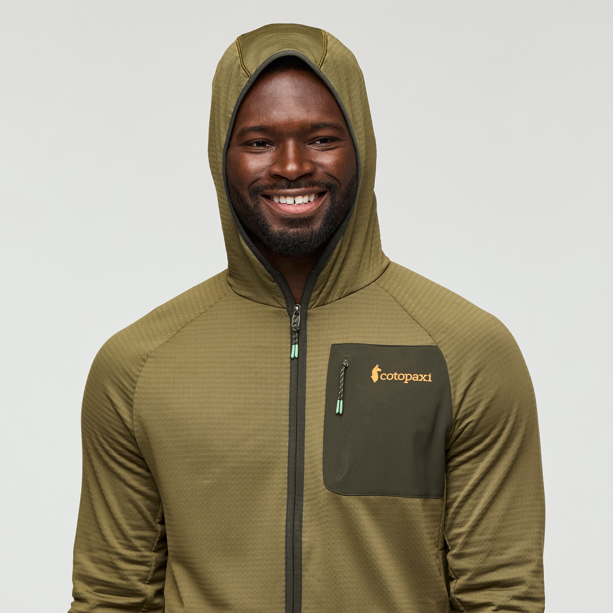 Otero Fleece Full-Zip Hooded Jacket Men's | Cozy Outdoor Layer