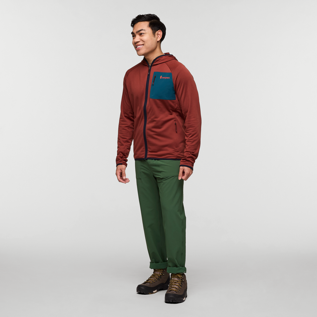 Otero Fleece Full-Zip Hooded Jacket Men's | Cozy Outdoor Layer