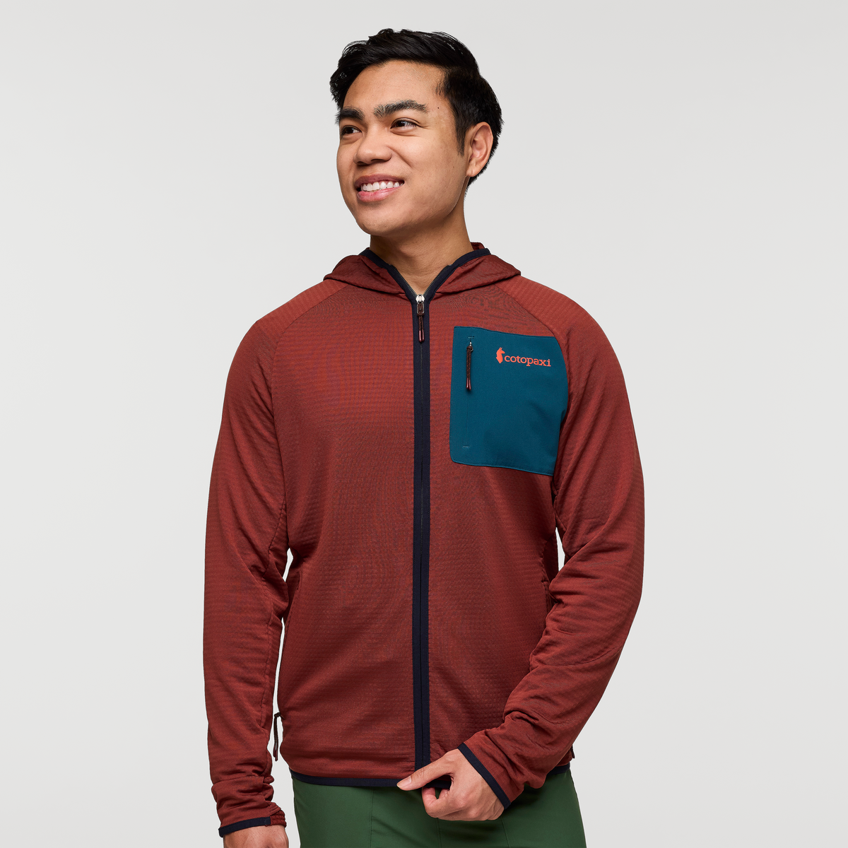 Otero Fleece Full-Zip Hooded Jacket Men's | Cozy Outdoor Layer
