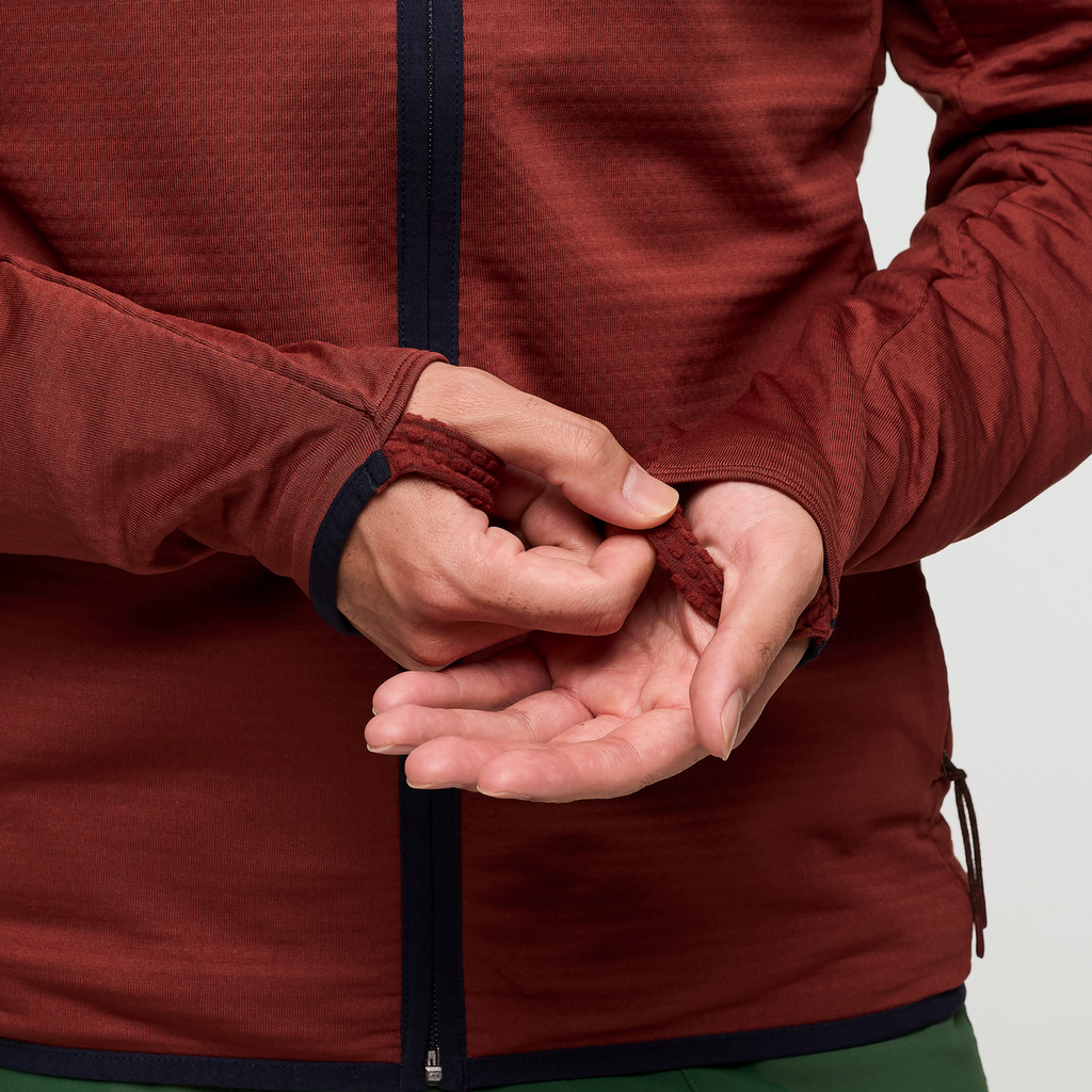 Otero Fleece Full-Zip Hooded Jacket Men's | Cozy Outdoor Layer