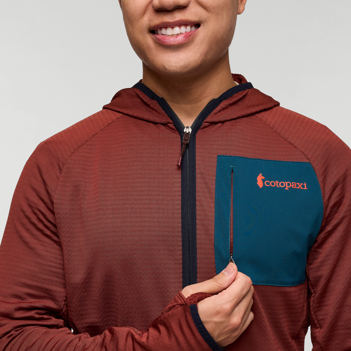 Otero Fleece Full-Zip Hooded Jacket Men's | Cozy Outdoor Layer