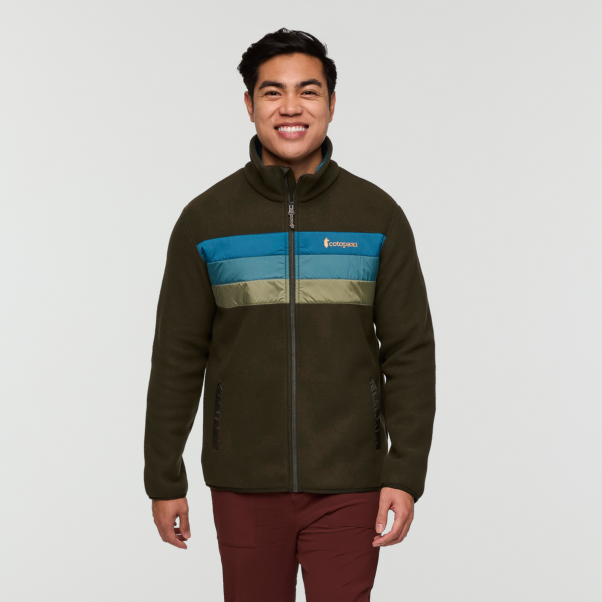 Teca Fleece Full-Zip Jacket Men's | Cozy Outdoor Layer