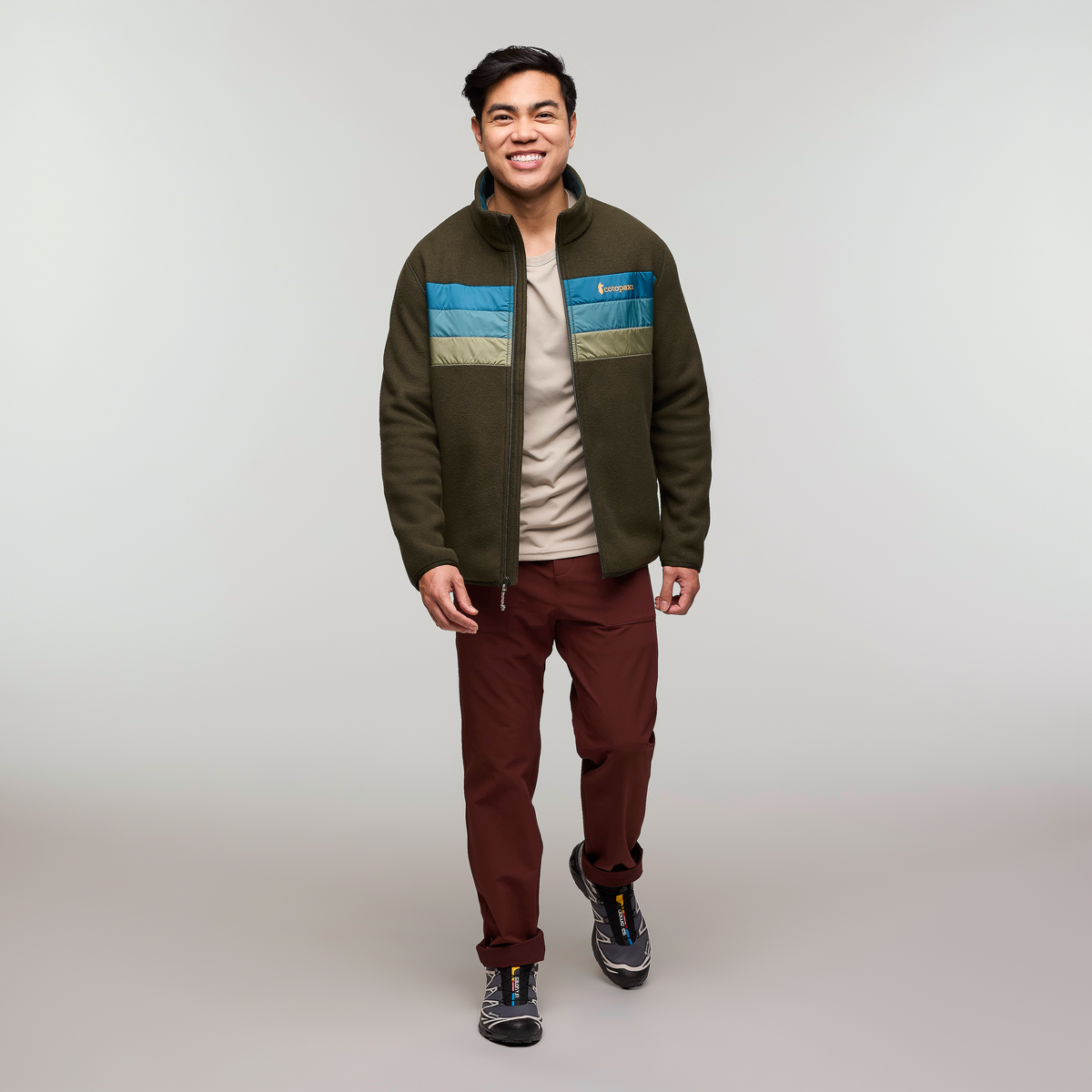 Teca Fleece Full-Zip Jacket Men's | Cozy Outdoor Layer