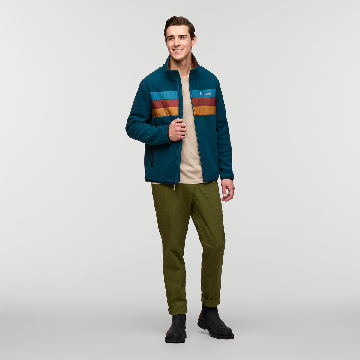 Teca Fleece Full-Zip Jacket Men's | Cozy Outdoor Layer