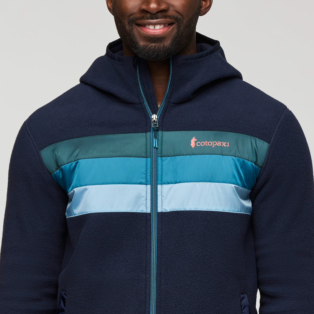 Teca Fleece Hooded Full-Zip Jacket Men's | Cozy Outdoor Layer