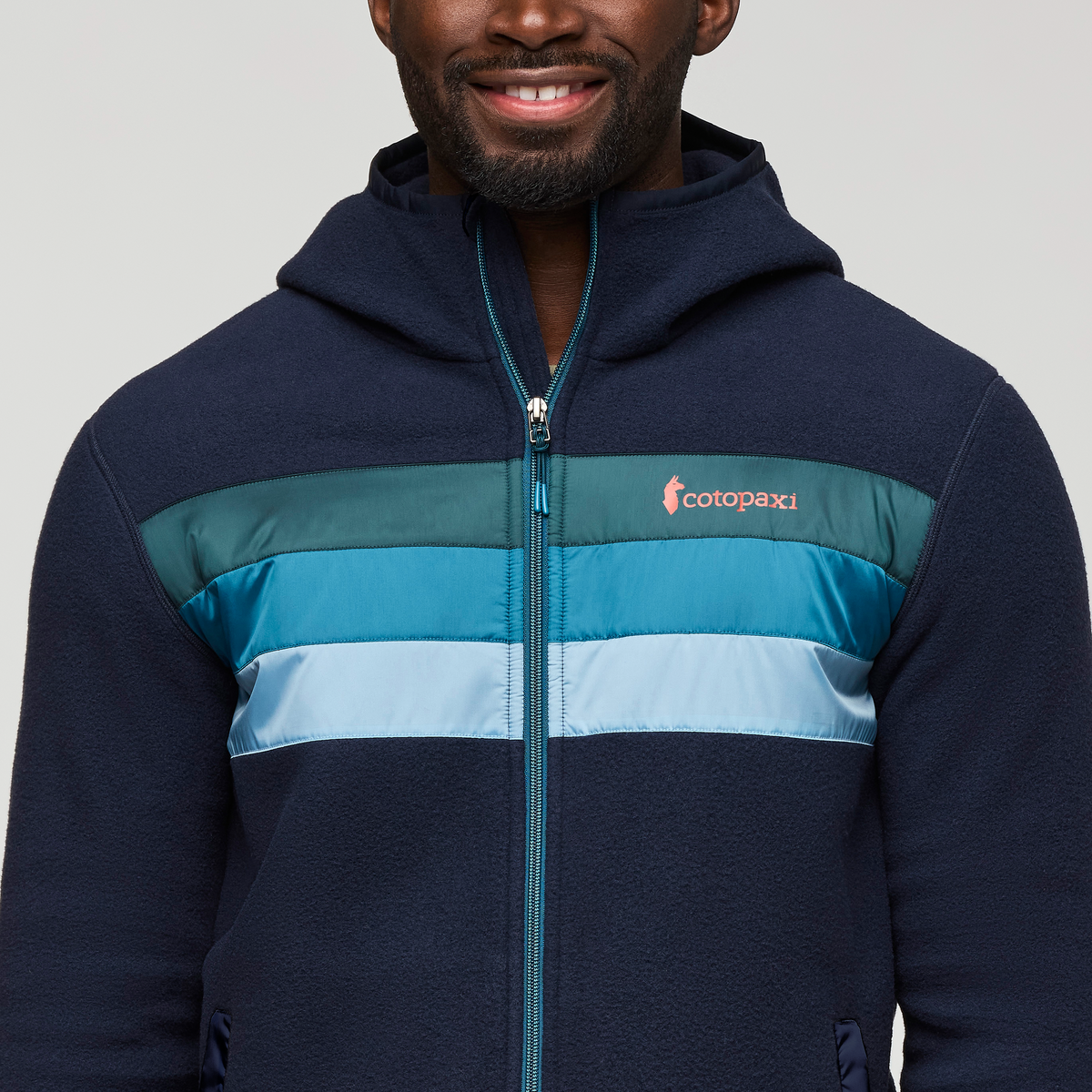 Teca Fleece Hooded Full-Zip Jacket Men's | Cozy Outdoor Layer