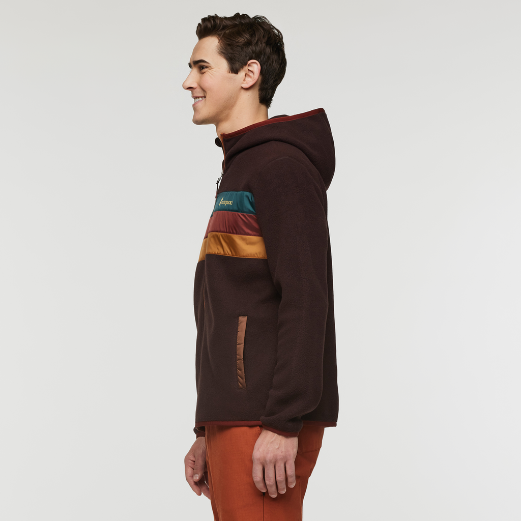 Teca Fleece Hooded Full-Zip Jacket Men's | Cozy Outdoor Layer