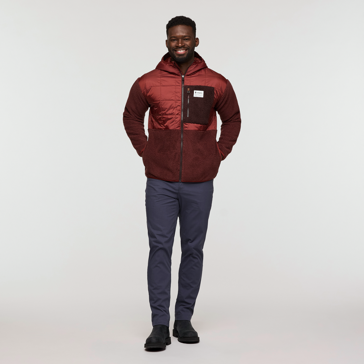 Trico Hybrid Hooded Jacket Men's | Versatile Outdoor Layer