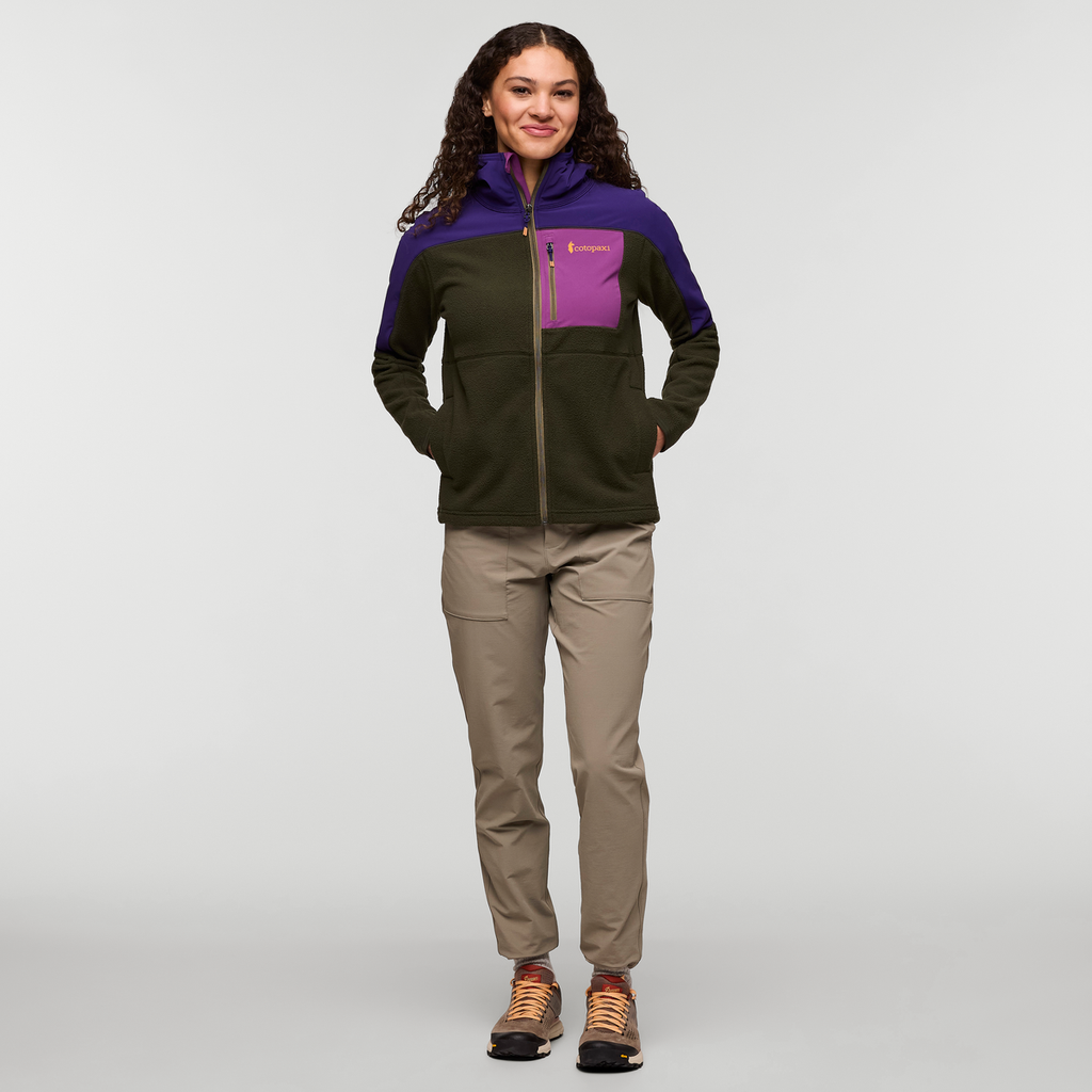 Abrazo Fleece Hooded Full-Zip Jacket Women's | Cozy Outdoor Layer