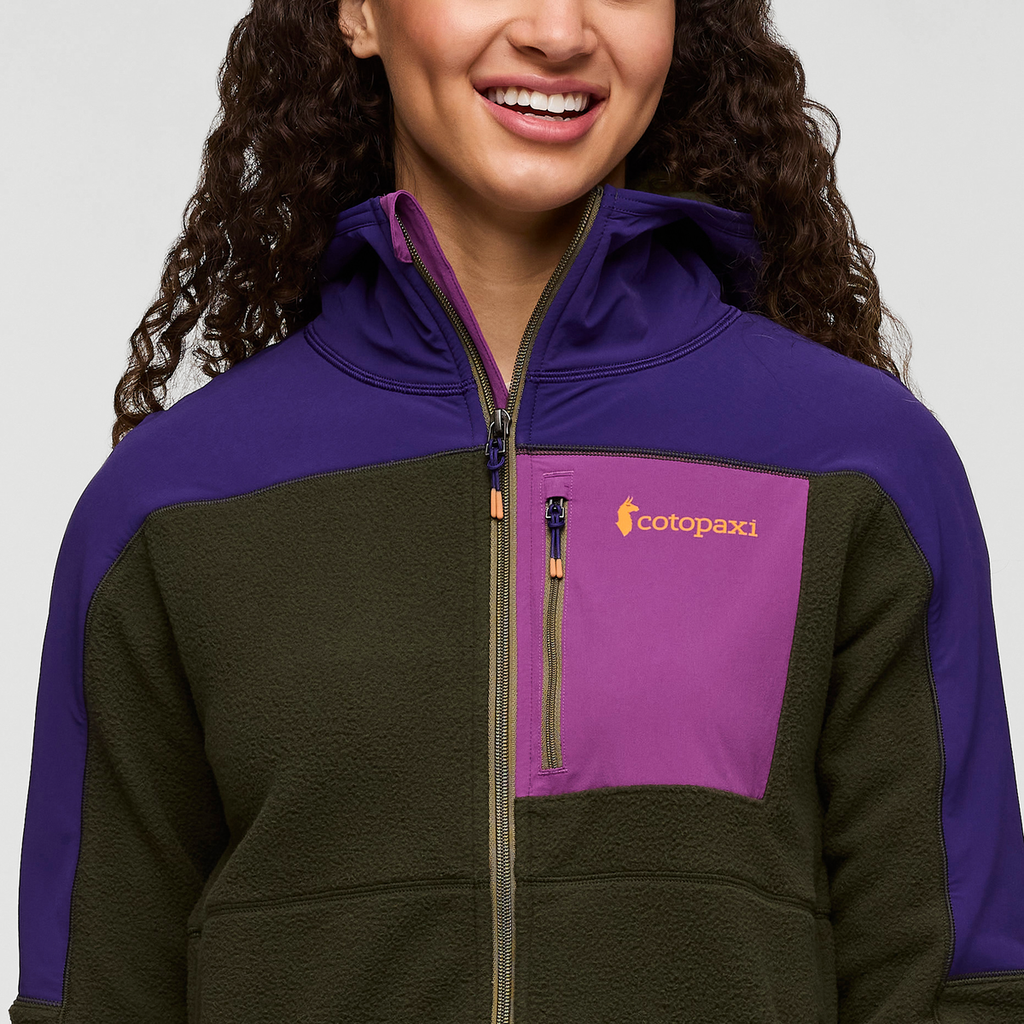 Abrazo Fleece Hooded Full-Zip Jacket Women's | Cozy Outdoor Layer