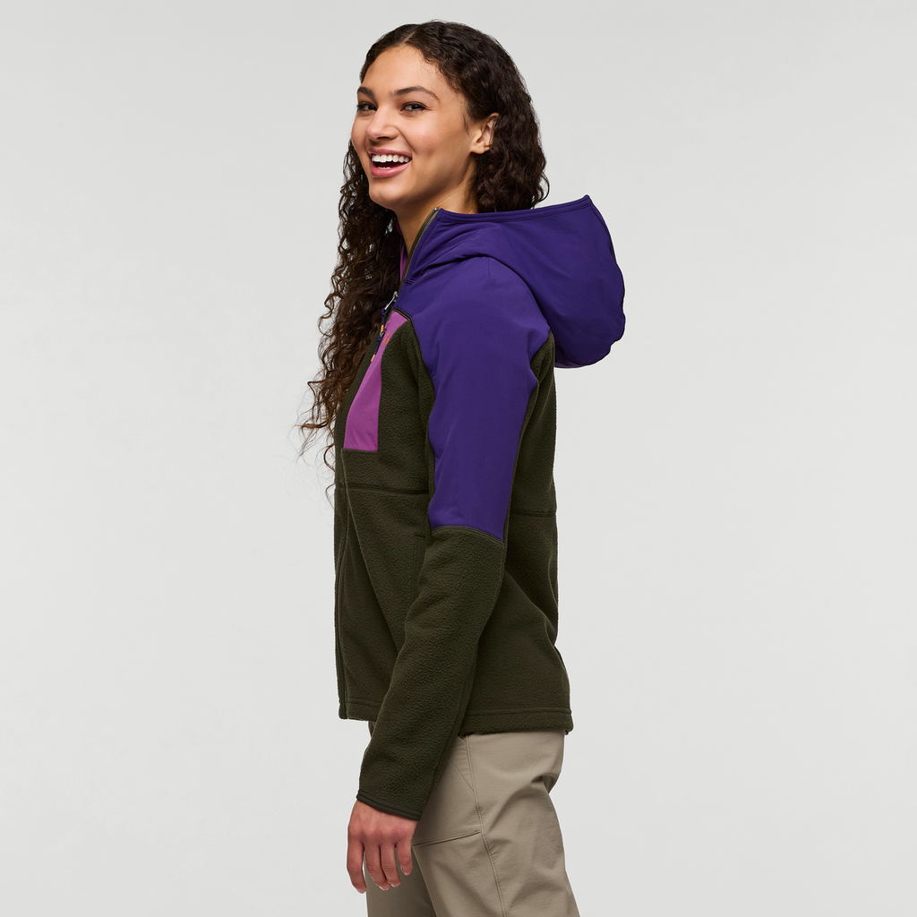 Abrazo Fleece Hooded Full-Zip Jacket Women's | Cozy Outdoor Layer