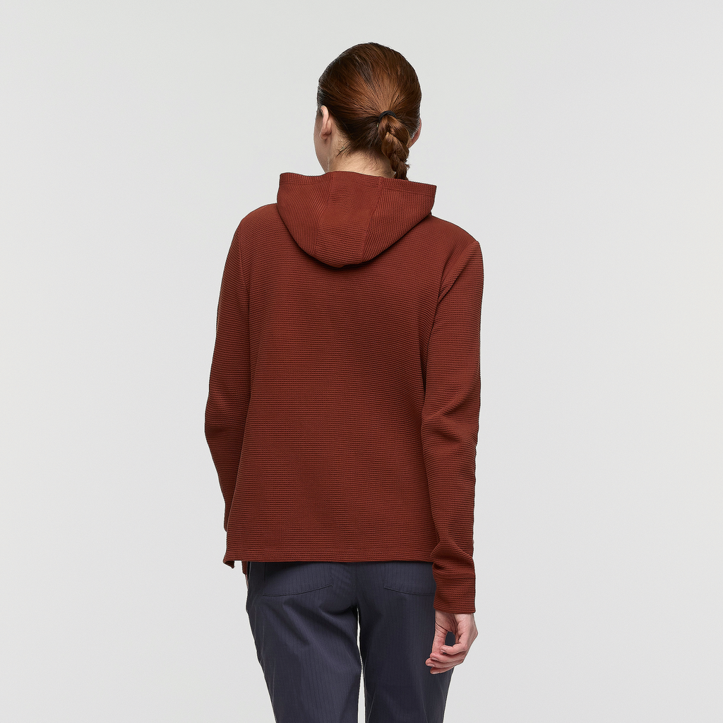 Atajo Long-Sleeve Waffle Hoodie Women's | Comfortable Everyday Layer