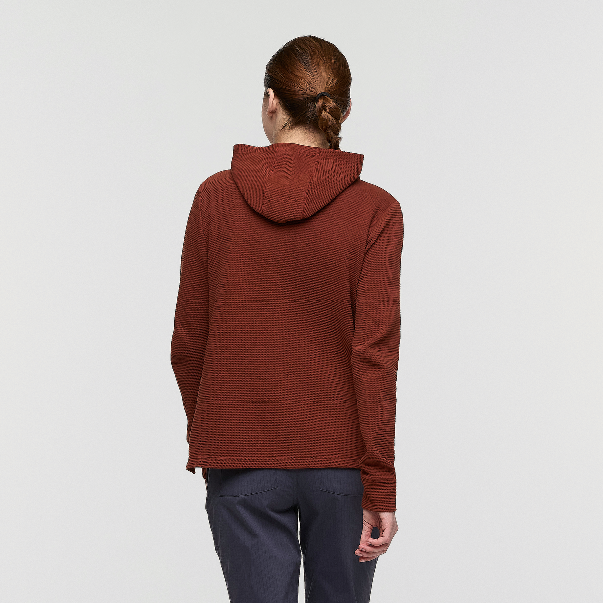 Atajo Long-Sleeve Waffle Hoodie Women's | Comfortable Everyday Layer