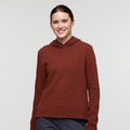 Atajo Long-Sleeve Waffle Hoodie Women's | Comfortable Everyday Layer