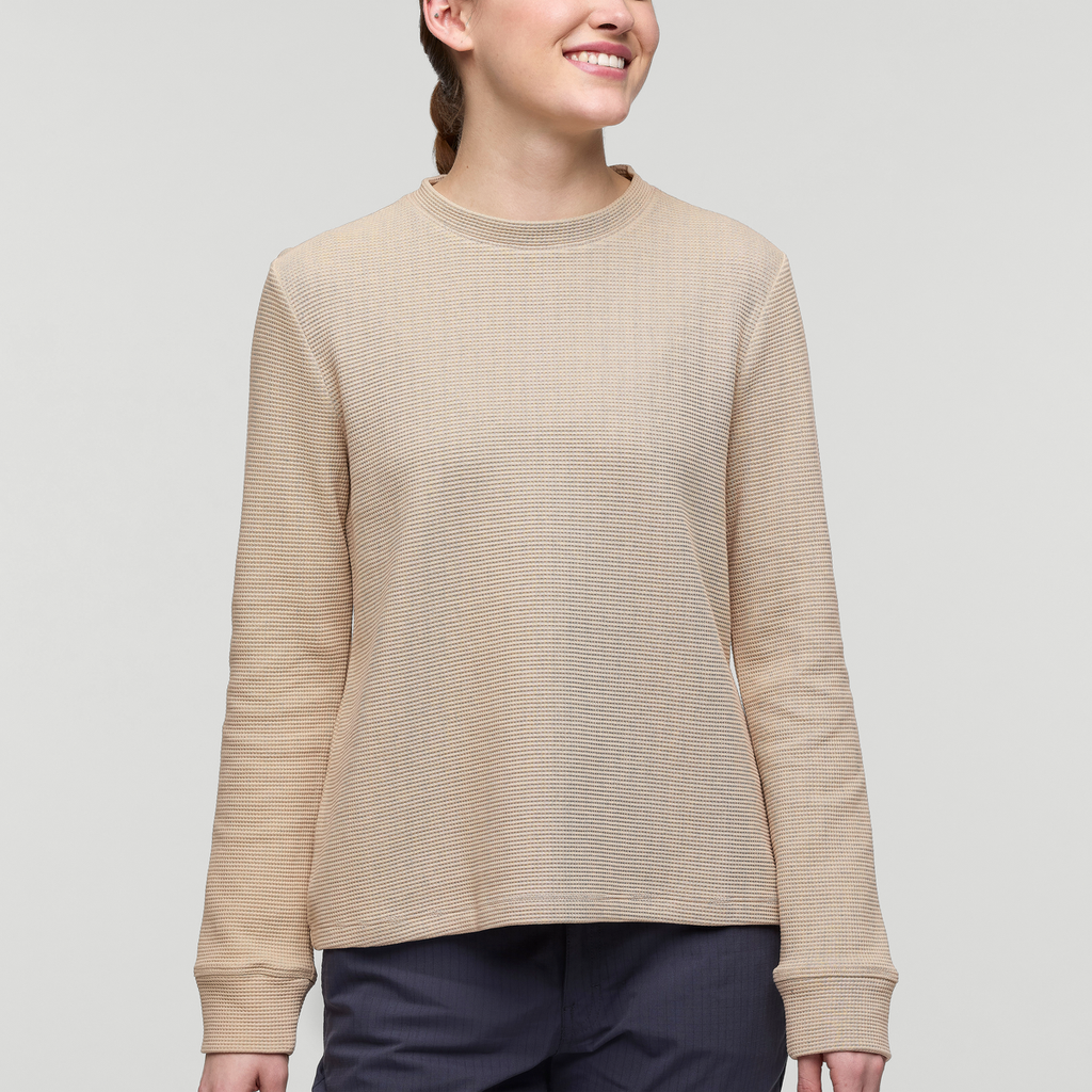 Atajo Long-Sleeve Waffle Shirt Women's | Comfortable Outdoor Top