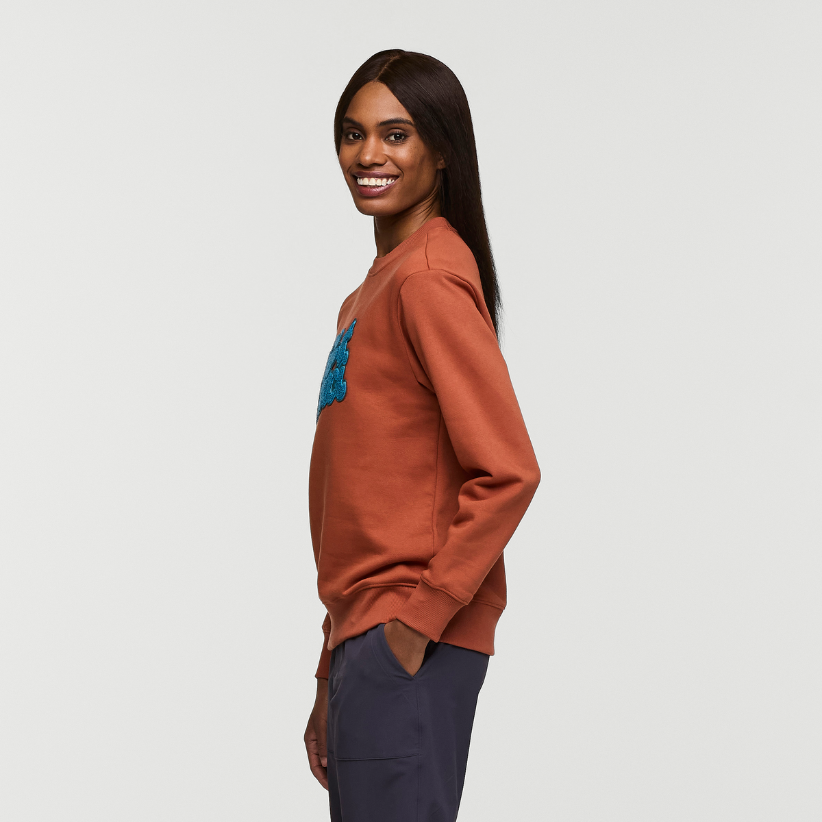 Coto-Patch Crew Sweatshirt Women's | Comfortable Everyday Layer