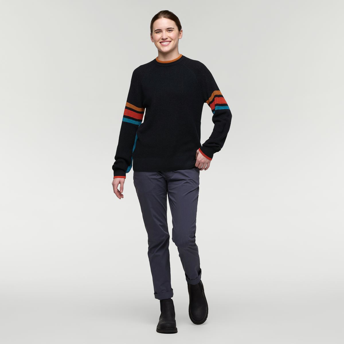 Libre Waffle Crew Sweater Women's | Adventure-Ready Comfort