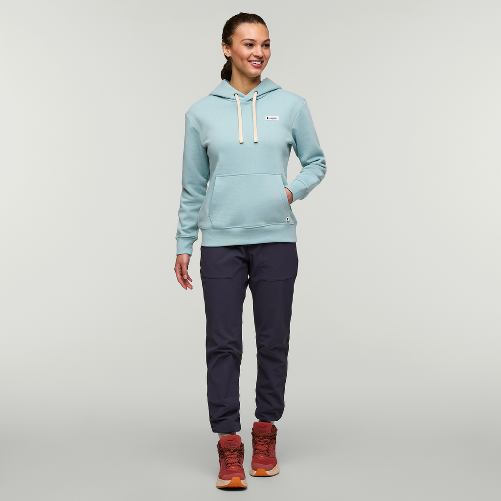 Llama Patch Pullover Hoodie Women's | Cozy Outdoor Layer