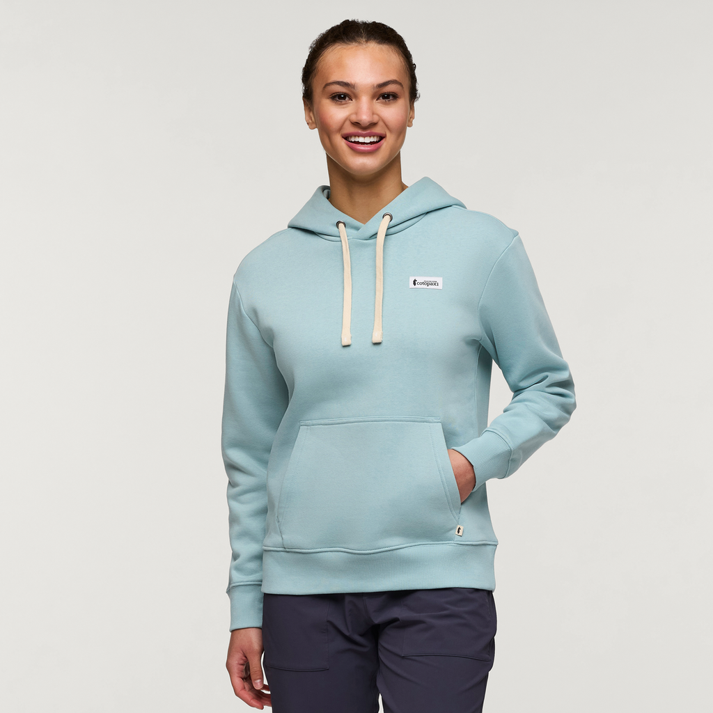 Llama Patch Pullover Hoodie Women's | Cozy Outdoor Layer