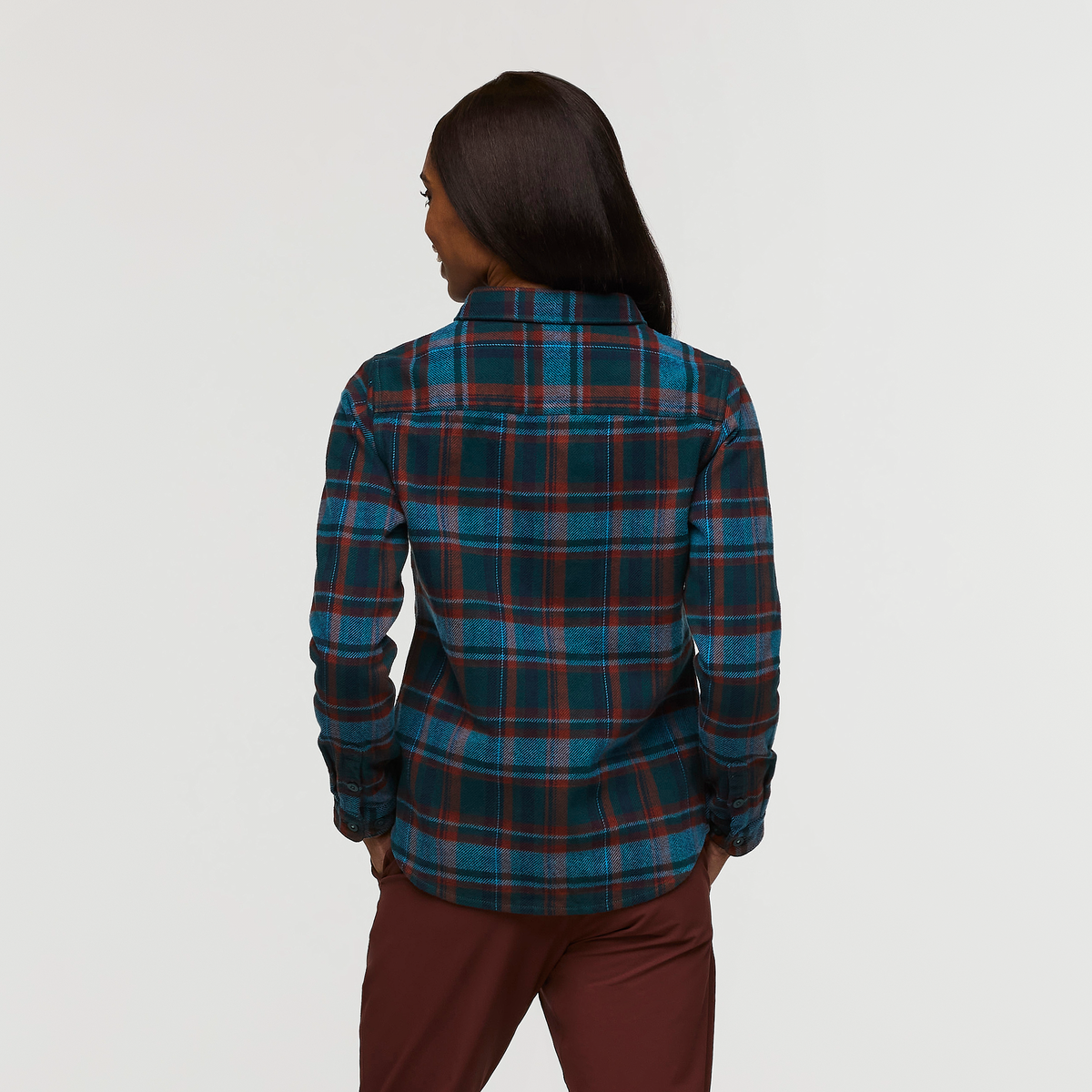 Mero Organic Flannel Shirt Women's | Comfortable Outdoor Top