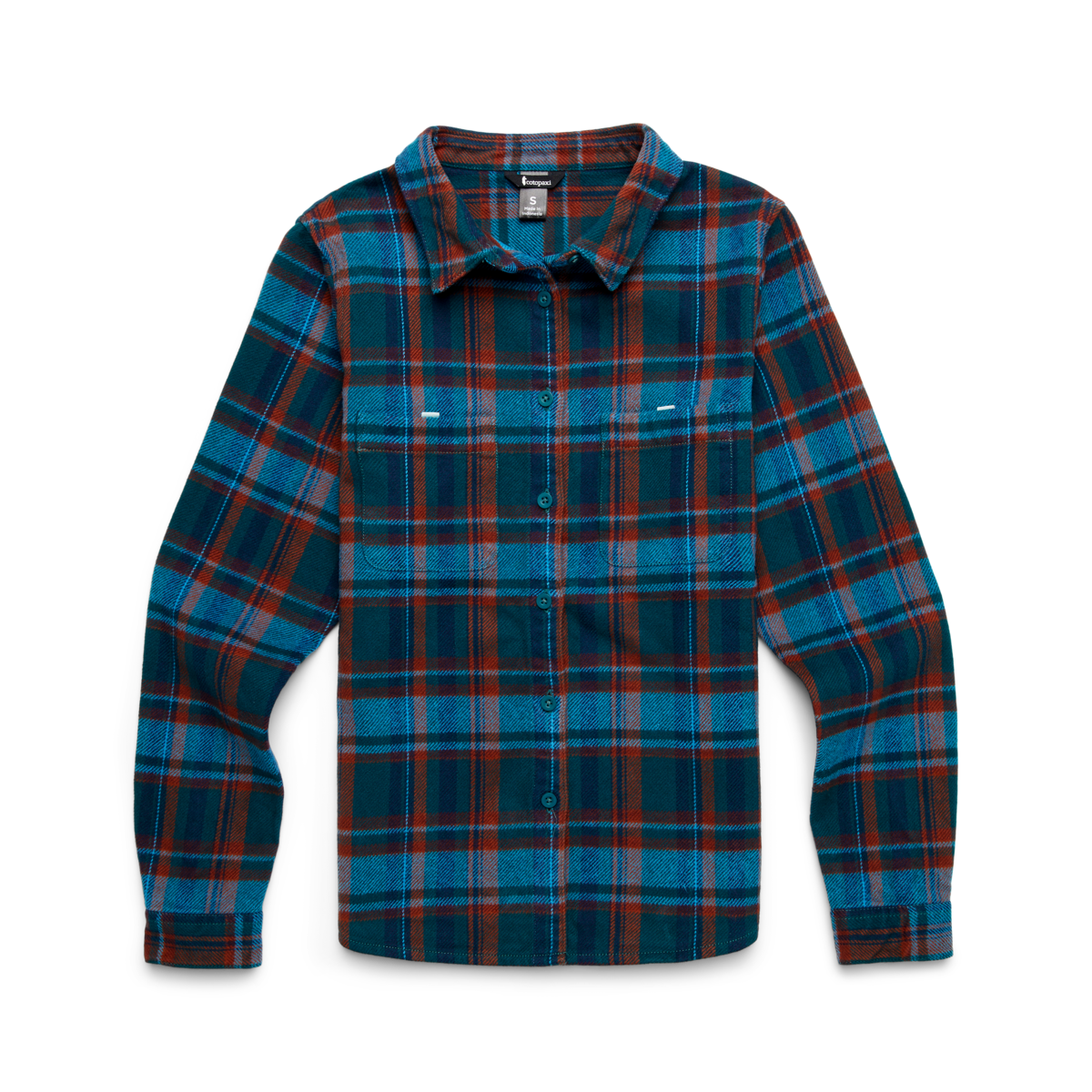 Mero Organic Flannel Shirt Women's | Comfortable Outdoor Top