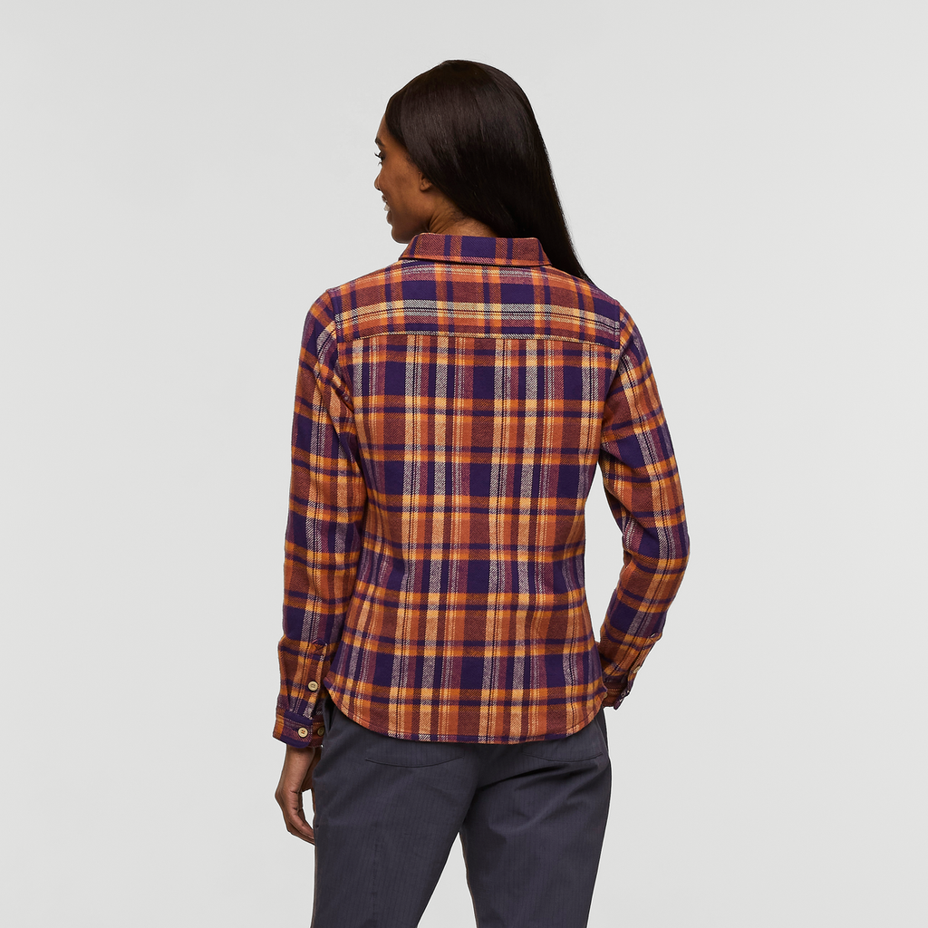 Mero Organic Flannel Shirt Women's | Comfortable Outdoor Top