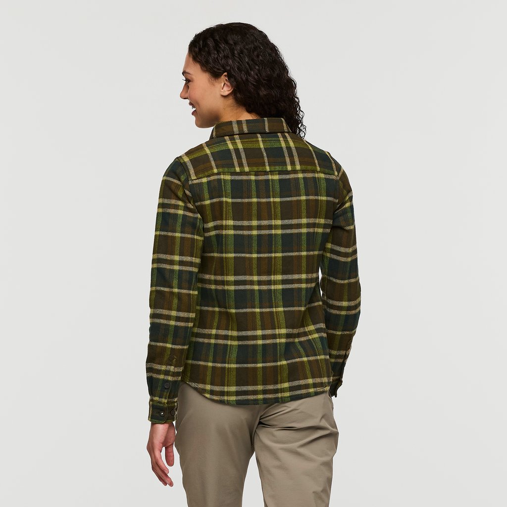 Mero Organic Flannel Shirt Women's | Comfortable Outdoor Top